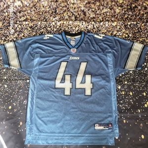 REEBOK MEN'S JAHVID BEST #44 DETROIT LIONS  NFL FOOTBALL SHIRT JERSEY SIZE XL 52